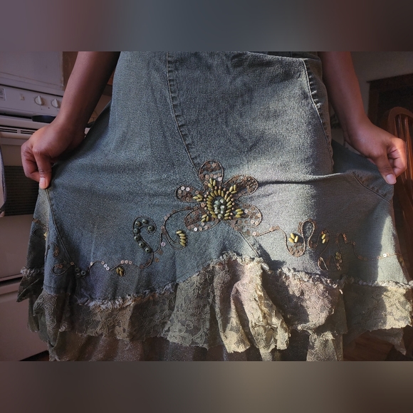 Denim skirt - Picture 3 of 5